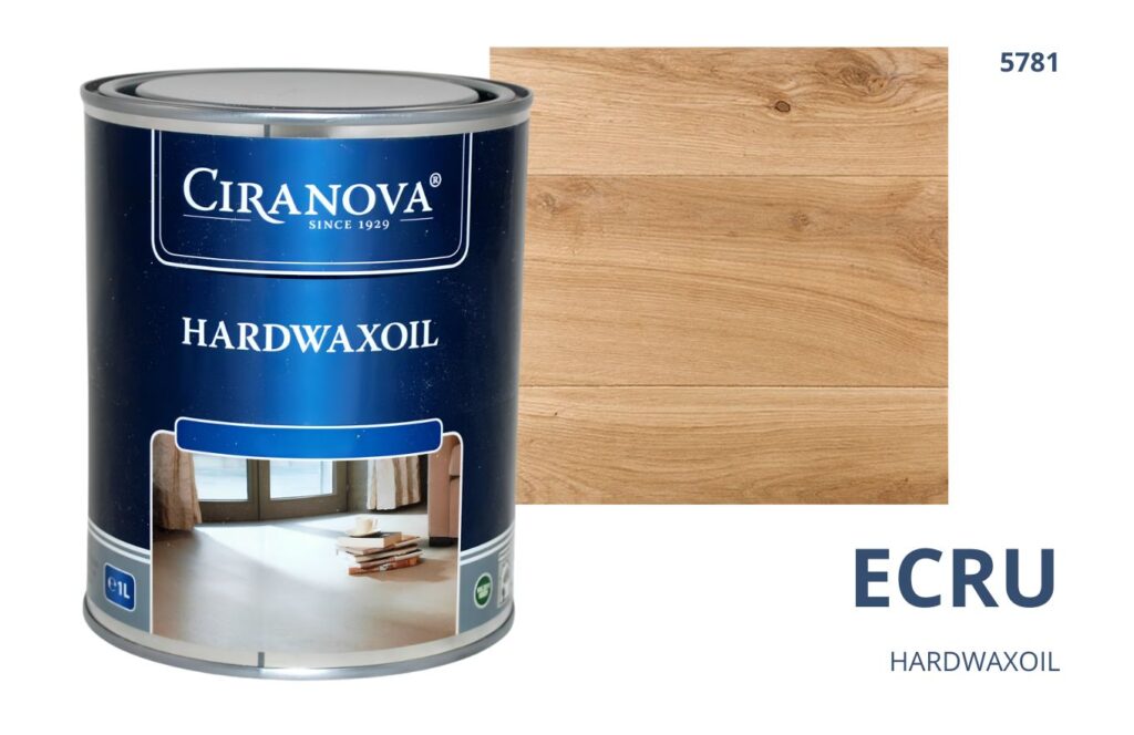 CIRANOVA Hardwaxoil olejowosk wosk twardy olejny do drewna hard wax oil do podłóg ECRU 5781 CIRANOVA Hardwaxoil olejowosk wosk twardy olejny do drewna hard wax oil do podłóg ECRU 5781