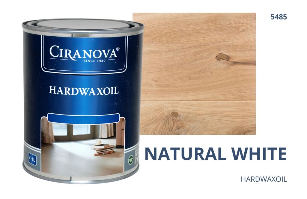 CIRANOVA Hardwaxoil olejowosk wosk twardy olejny do drewna hard wax oil do podłóg NATURAL WHITE 5485 CIRANOVA Hardwaxoil olejowosk wosk twardy olejny do drewna hard wax oil do podłóg NATURAL WHITE 5485