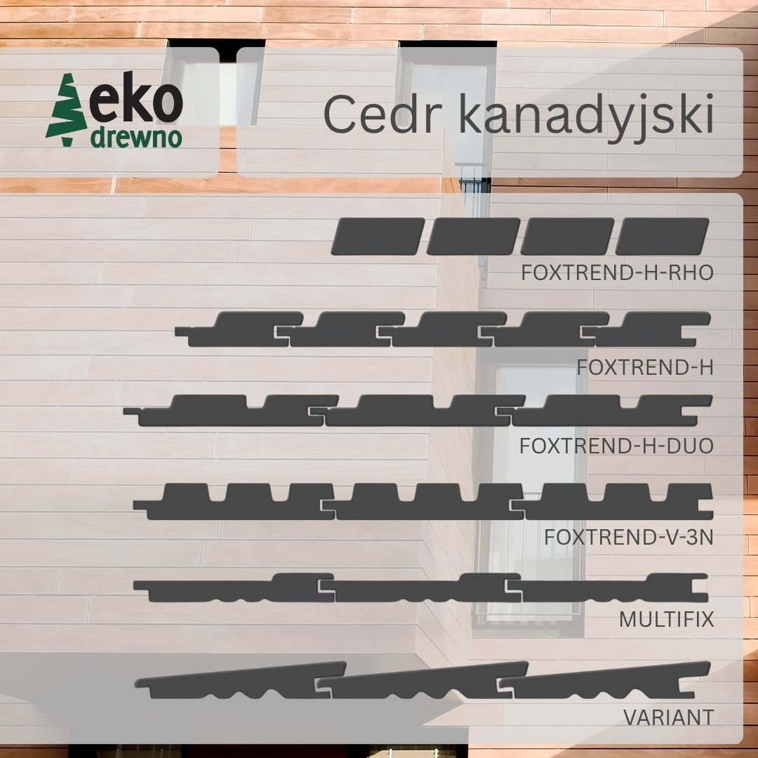 Cedr kanadyjski Western Red Cedar. Deski elewacyjne, deski do sauny, tarcica. EKODREWNO. Wrocław (5) Cedr kanadyjski Western Red Cedar. Deski elewacyjne, deski do sauny, tarcica. EKODREWNO. Wrocław (5)