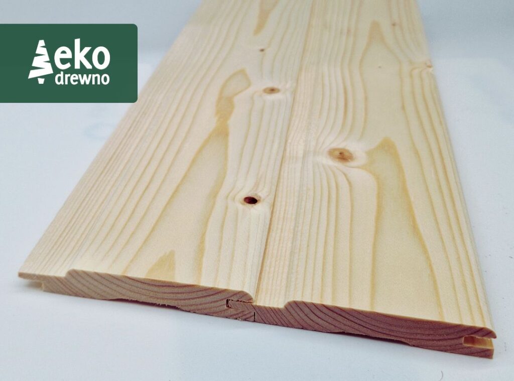 Deska pióro wpust deska elewacyjna podbitkowa boazeryjna 19x121 mm świerk skandynawski. EKODREWNO Wrocław Deska pióro wpust deska elewacyjna podbitkowa boazeryjna 19x121 mm świerk skandynawski. EKODREWNO Wrocław