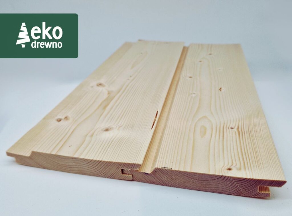 Deska pióro wpust deska elewacyjna podbitkowa boazeryjna 21,5x146 mm świerk skandynawski FOXTREND deska gładka. EKODREWNO Wrocław Deska pióro wpust deska elewacyjna podbitkowa boazeryjna 21,5x146 mm świerk skandynawski FOXTREND deska gładka. EKODREWNO Wrocław