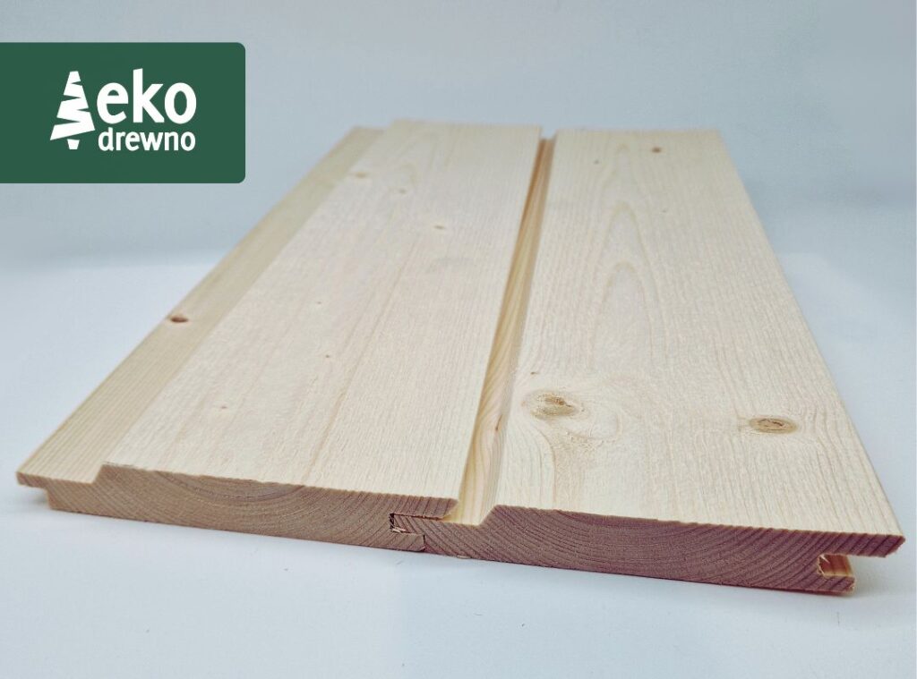 Deska pióro wpust deska elewacyjna podbitkowa boazeryjna 22x146 mm świerk skandynawski FOXTREND deska delikatnie szorstko piłowana. EKODREWNO Wrocław Deska pióro wpust deska elewacyjna podbitkowa boazeryjna 22x146 mm świerk skandynawski FOXTREND deska delikatnie szorstko piłowana. EKODREWNO Wrocław