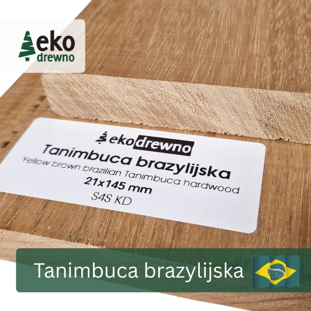 Deska tarasowa - drewno egzotyczne Tanimbuca Brazylijska EKODREWNO Deska tarasowa - drewno egzotyczne Tanimbuca Brazylijska EKODREWNO