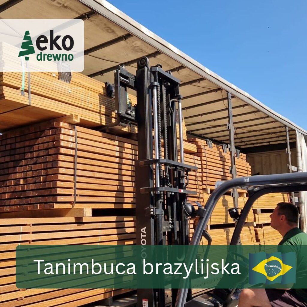 Deska tarasowa - drewno egzotyczne Tanimbuca Brazylijska EKODREWNO Deska tarasowa - drewno egzotyczne Tanimbuca Brazylijska EKODREWNO