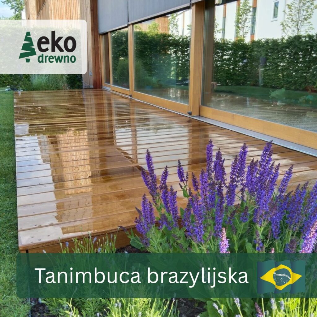 Deska tarasowa - drewno egzotyczne Tanimbuca Brazylijska EKODREWNO Deska tarasowa - drewno egzotyczne Tanimbuca Brazylijska EKODREWNO