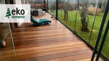 Deska tarasowa drewno egzotyczne tanimbuca brazylijska, alternatywa dla bangkirai, EKODREWNO