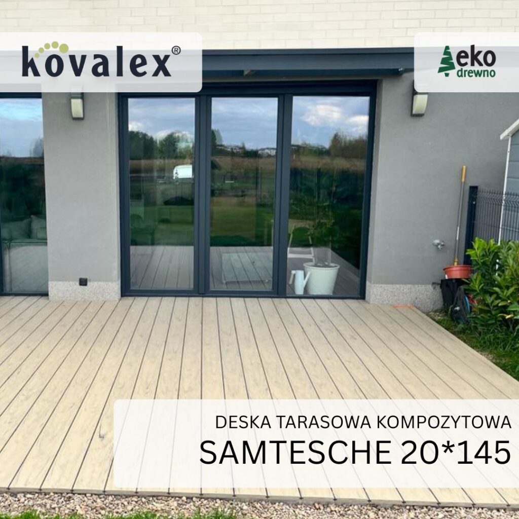 Deska tarasowa kompozytowa KOVALEX samtesche Deska tarasowa kompozytowa KOVALEX samtesche