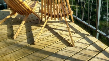 Deska tarasowa sosna impregnowana ciśneniowo NTR Ekodrewno tania deska tarasowa