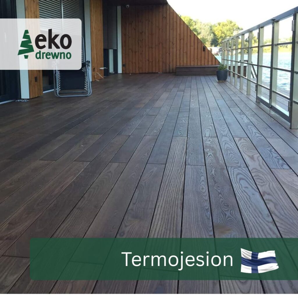 Deska tarasowa termojesion Thermodrewno Finlandia EKODREWNO (2) Deska tarasowa termojesion Thermodrewno Finlandia EKODREWNO (2)