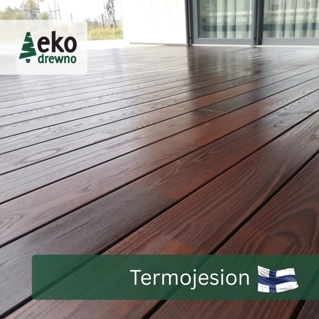 Deska tarasowa termojesion Thermodrewno Finlandia EKODREWNO (3) Deska tarasowa termojesion Thermodrewno Finlandia EKODREWNO (3)