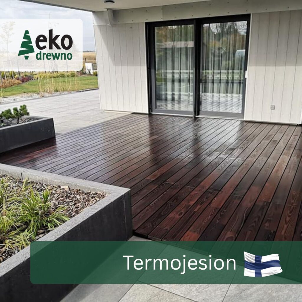 Deska tarasowa termojesion Thermodrewno Finlandia EKODREWNO (5) Deska tarasowa termojesion Thermodrewno Finlandia EKODREWNO (5)