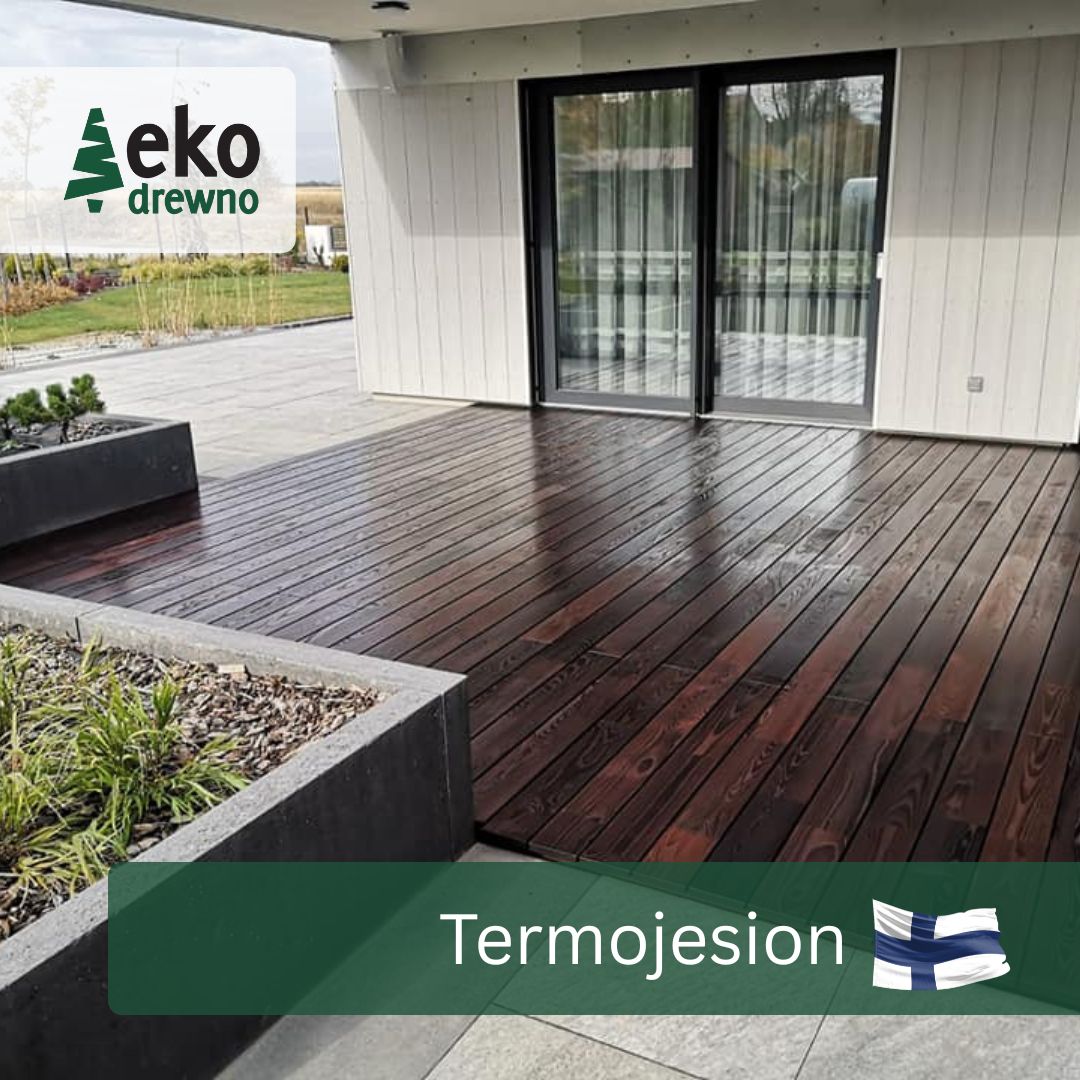 Deska tarasowa termojesion Thermodrewno Finlandia EKODREWNO (5) Deska tarasowa termojesion Thermodrewno Finlandia EKODREWNO (5)