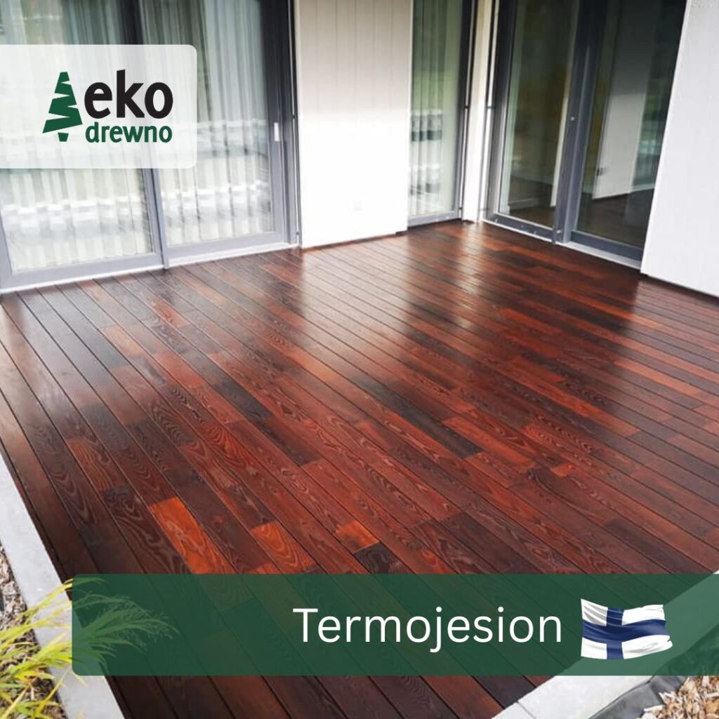 Deska tarasowa termojesion Thermodrewno Finlandia EKODREWNO (6) Deska tarasowa termojesion Thermodrewno Finlandia EKODREWNO (6)
