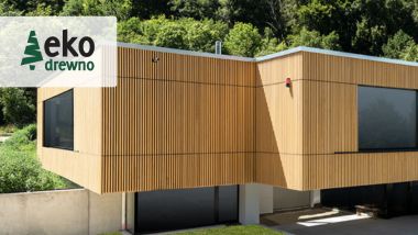 Deski elewacyjne elewacja z drewna EKODREWNO