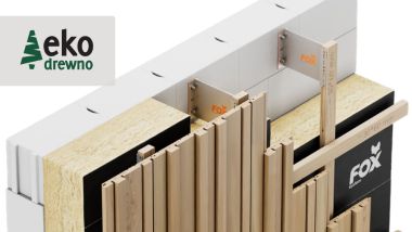 Fox System aluminiowe konsole do montażu elewacji wentylowanych EKODREWNO FOX