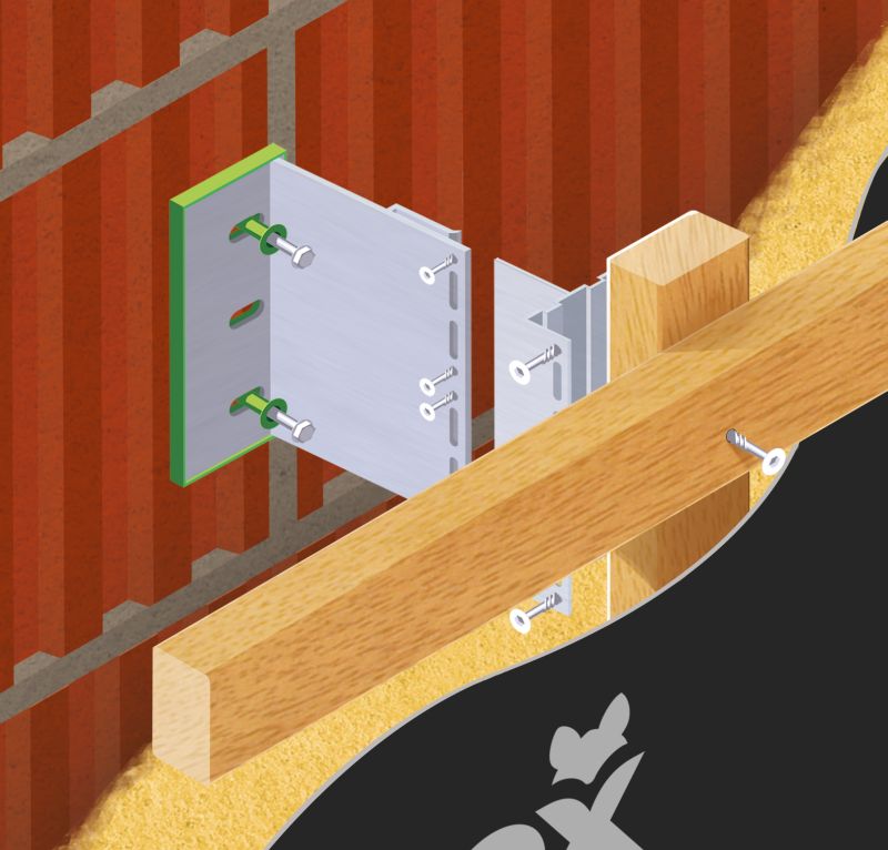 FOX SYSTEM montaż elewacji drewnianej w układzie pionowym FOX SYSTEM montaż elewacji drewnianej w układzie pionowym