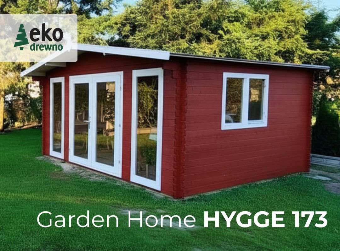 Gotowy prefabrykowany domek drewniany z montażem. Garden Home Hygge 173. EKODREWNO Wrocław (14) Gotowy prefabrykowany domek drewniany z montażem. Garden Home Hygge 173. EKODREWNO Wrocław (14)