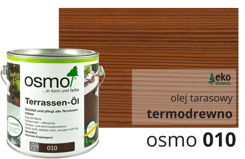 OSMO 010 olej tarasowy termodrewno 2,5l. Terrassen-Öl 010 Thermoholz seidenmatt. EKODREWNO Wrocław OSMO 010 olej tarasowy termodrewno 2,5l. Terrassen-Öl 010 Thermoholz seidenmatt. EKODREWNO Wrocław