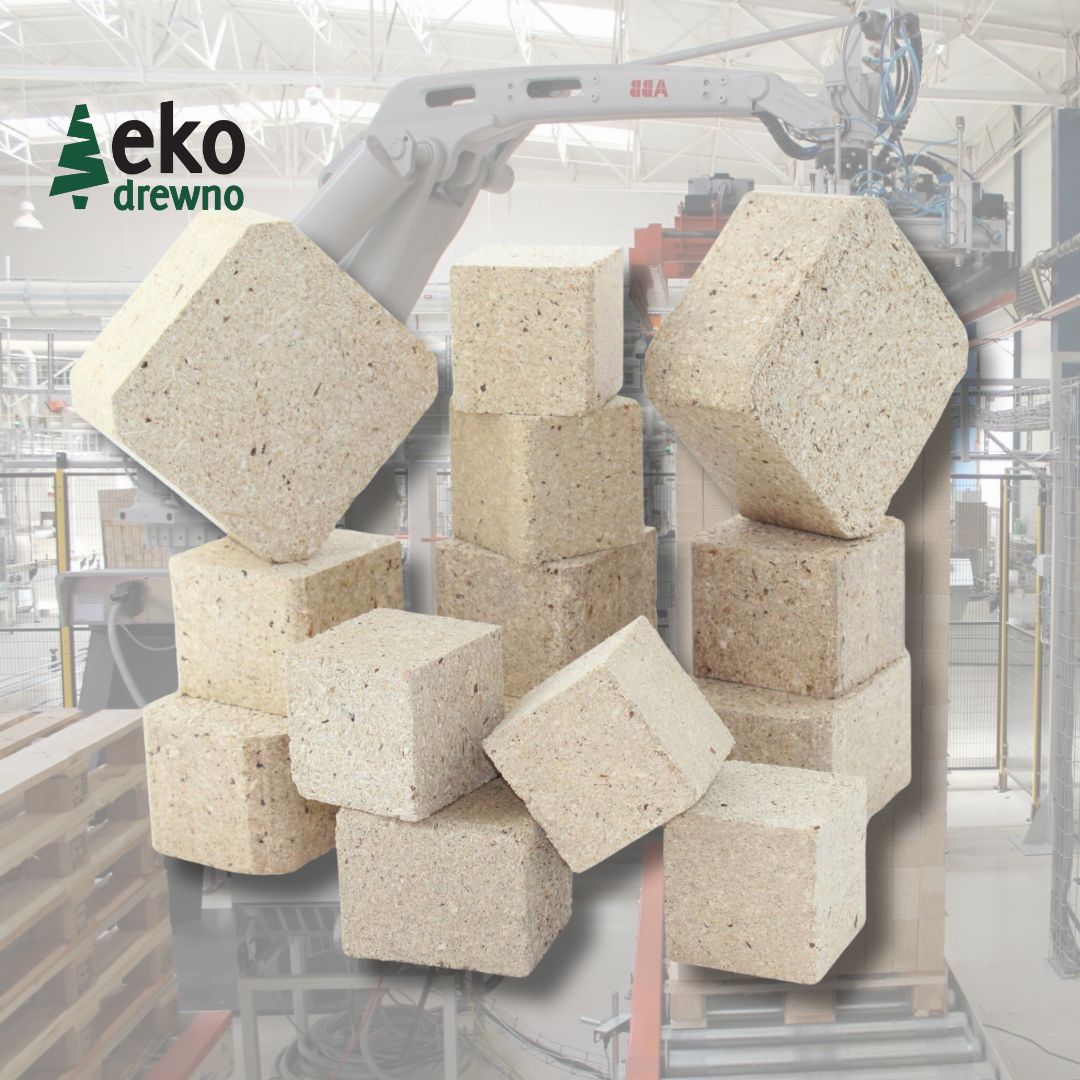 Palettenklötze Pressholzklötze aus Polen für die Produktion und Reparatur von Holzpaletten EURO EPAL. EKODREWNO Palettenklötze Pressholzklötze aus Polen für die Produktion und Reparatur von Holzpaletten EURO EPAL. EKODREWNO
