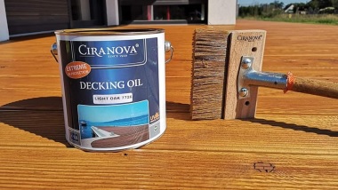 Olej do drewna Ciranova Deckingoil Ekodrewno do tarasów i elewacji z drewna