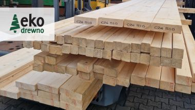 Szwedzkie drewno konstrukcyjne C24 EKODREWNO