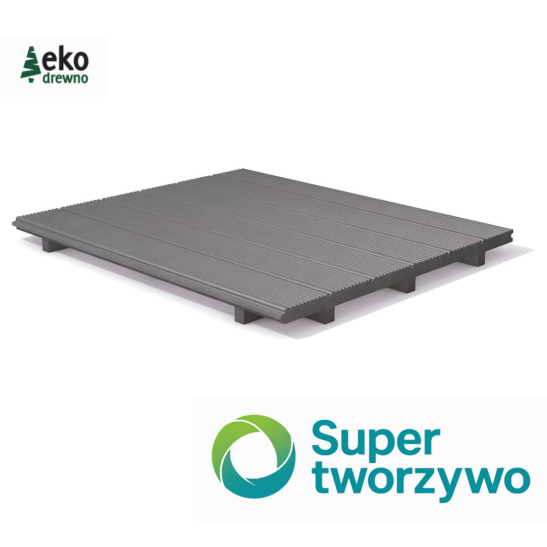 Tworzywo kompozyt z recyklingu SuperTworzywo Hahn Kunststoffe Hanit Hanimat Super Tworzywo EKODREWNO. Segment kładki prefabrykowany