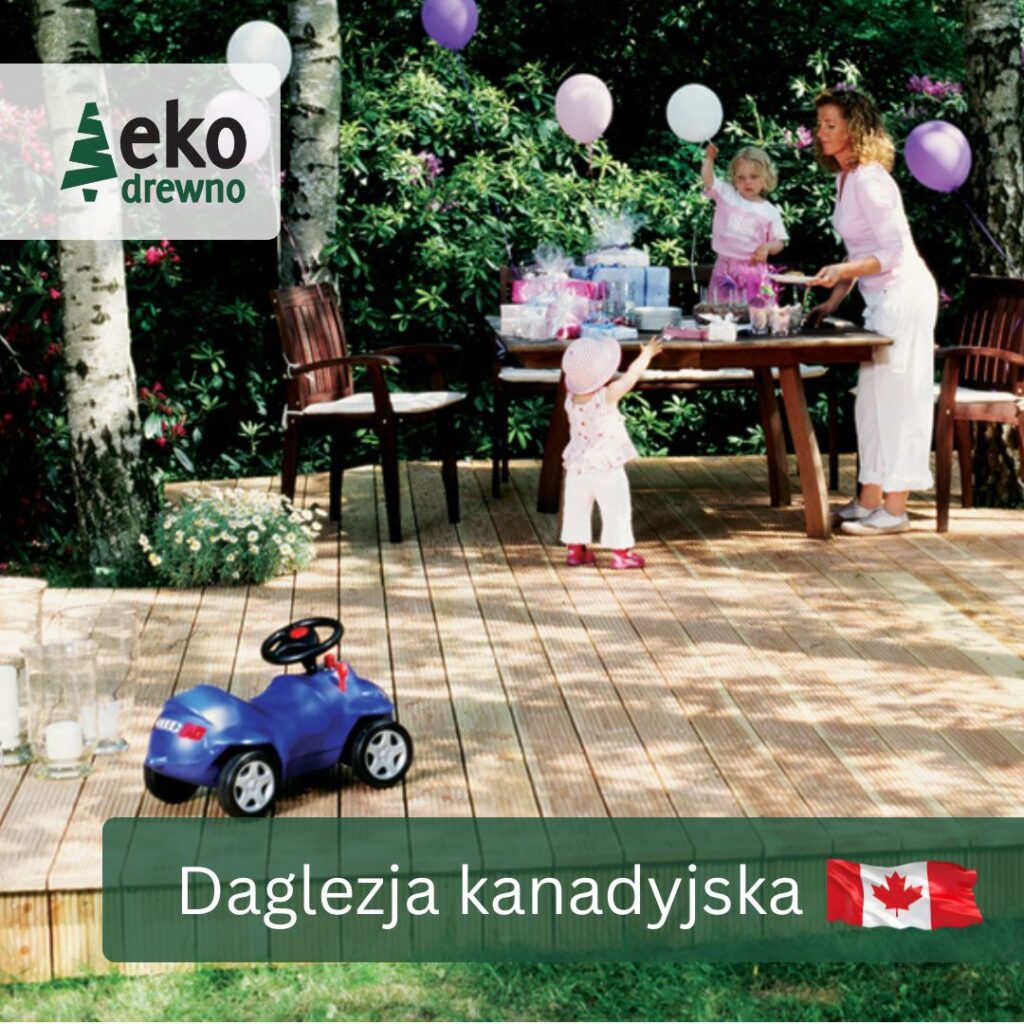 Deska tarasowa daglezja kanadyjska EKODREWNO