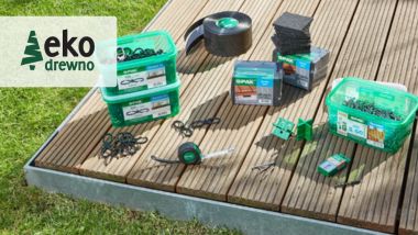 Akcesoria do montażu desek tarasowych EKODREWNO