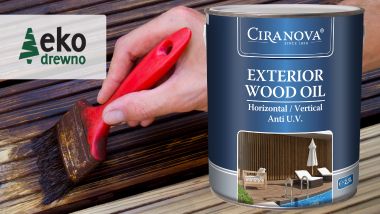 Oleje do malowania desek tarasowych EKODREWNO